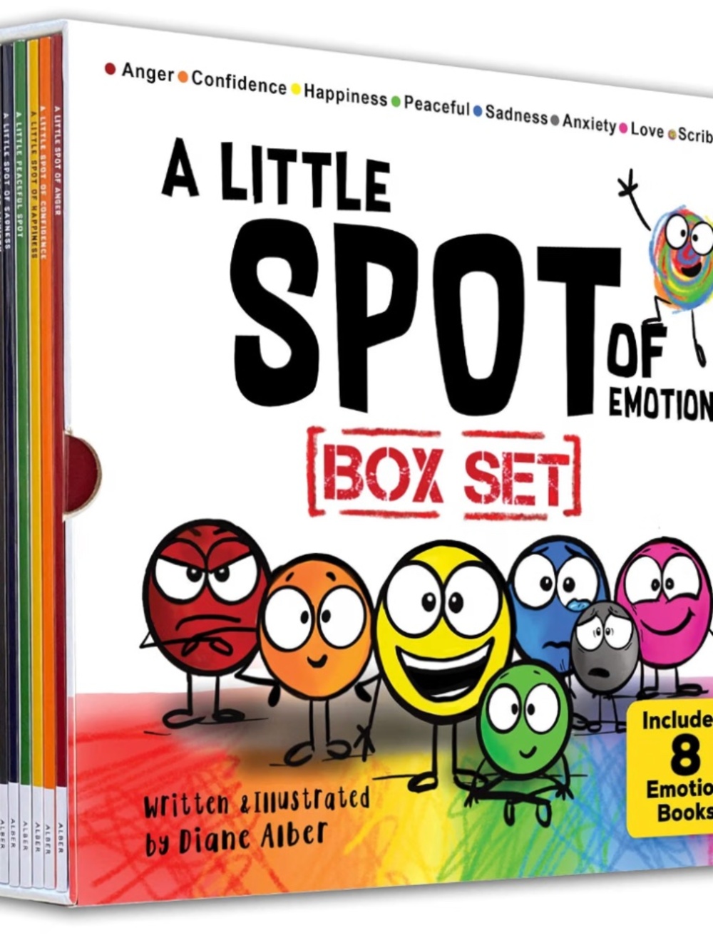 Little Spot of Emotions: Books 1-8 Social Emotional Books